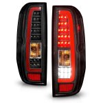 2018 Nissan Frontier Black Tube LED Tail Lights