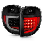 Dodge Grand Caravan 2004-2007 Black LED Tail Lights Tube