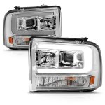 2007 Ford F450 Super Duty LED DRL Projector Headlights