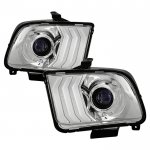 2005 Ford Mustang Projector Headlights Tri DRL