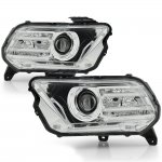 2011 Ford Mustang DRL Projector Headlights