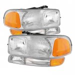 2000 GMC Yukon XL Replacement Headlights Bumper Lights