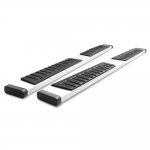 2013 Chevy Silverado 3500HD Extended Cab Running Boards White 6 Inches