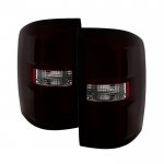 2019 GMC Sierra 3500HD Red Smoked Tail Lights