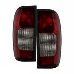 2004 Nissan Frontier Red Smoked Tail Lights
