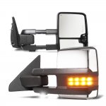 2024 Dodge Ram 1500 Chrome Tow Mirrors LED Lights Power Heated