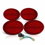 Chevy Corvette C5 1997-2004 Red LED Tail Lights