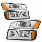 2004 Chevy Avalanche Body Cladding Headlights LED DRL