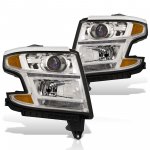 2018 Chevy Suburban Projector Headlights LED Bar