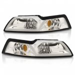 Ford Mustang 1999-2004 Headlights LED DRL