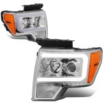 2011 Ford F150 Projector Headlights LED DRL N2