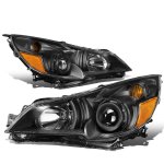 Subaru Legacy 2010-2014 Black Projector Headlights