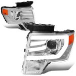 2010 Ford F150 Projector Headlights LED DRL N3