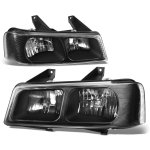 2009 Chevy Express Van Black Headlights