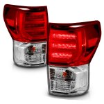 2011 Toyota Tundra LED Tail Lights Red and Clear