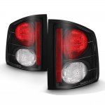 2002 Chevy S10 Black Altezza Tail Lights