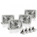 1987 GMC Truck LED Projector Headlights Conversion Kit Low and High Beams