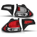 Honda Civic Sedan 2006-2011 LED Tail Lights Black