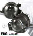 2004 BMW E60 5 Series Black Projector Fog Lights