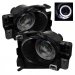 2008 Nissan Altima Coupe Smoked Halo Projector Fog Lights