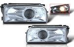 BMW E36 3 Series 1992-1998 Clear Projector Fog Lights