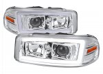 2001 GMC Yukon Denali Chrome Projector Headlights