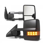 Dodge Ram 3500 2019-2022 Tow Mirrors LED Lights Power Heated