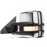 2020 Dodge Ram 1500 Chrome Tow Mirrors Clear LED Lights Power Heated