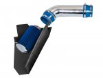 2000 GMC Sierra 2500 V8 Cold Air Intake with Heat Shield and Blue Filter