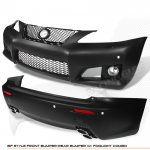2007 Lexus IS250 IS-F Style Front and Rear Bumpers Conversion