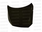 Mitsubishi Lancer 2008-2009 SEIBON OEM Style Carbon Fiber Hood