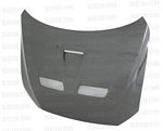 Mitsubishi Lancer Evolution 2008-2009 SEIBON OEM Style Carbon Fiber Hood