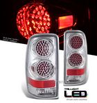 Chevy Tahoe 2000-2006 Chrome LED Style Tail Lights