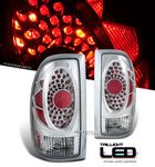 Dodge Dakota 1997-2004 Chrome LED Style Tail Lights