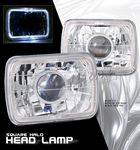Isuzu Pickup 1984-1996 7 Inch Halo Sealed Beam Projector Headlight Conversion