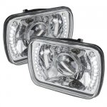 1987 Chevy Astro LED Sealed Beam Projector Headlight Conversion