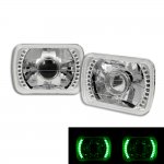 Nissan 240SX 1989-1994 Green LED Sealed Beam Headlight Conversion