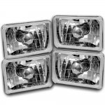 Plymouth Sapporo 1978-1983 4 Inch Sealed Beam Headlight Conversion Low and High Beams