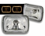 Acura Integra 1986-1989 7 Inch Clear Ring Sealed Beam Headlight Conversion