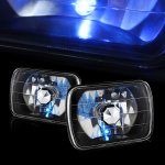 Honda Prelude 1984-1991 Black 7 Inch Sealed Beam Headlight Conversion