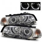 1999 BMW 3 Series Coupe Projector Headlights and Corner Lights Chrome Halo
