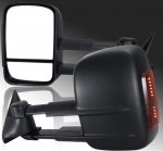 GMC Sierra 2500HD 2003-2006 Towing Mirrors Power Heated LED Signal Lights