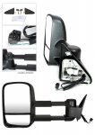 Chevy Silverado 1994-1998 Black Power Heated Towing Mirrors