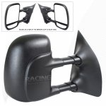 Ford F350 Super Duty 1999-2003 Black Power Towing Mirrors