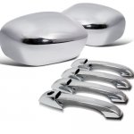 Dodge Magnum 2005-2008 Chrome Side Mirror Covers and Door Handles