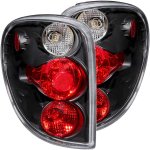 Chrysler Town and Country 2001-2003 Black Custom Tail Lights