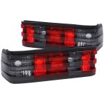 Mercedes Benz C Class 1982-1993 Custom Tail Lights Red and Smoked