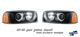 GMC Yukon Denali 2001-2006 Black Projector Headlights