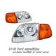 Ford F150 1997-2003 Clear Projector Headlights and Corner Lights