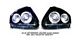Mitsubishi Eclipse 2000-2005 Black Dual Halo Projector Headlights